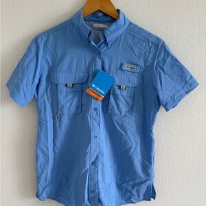 Columbia Women’s Blue Casual Button Down Shirt
